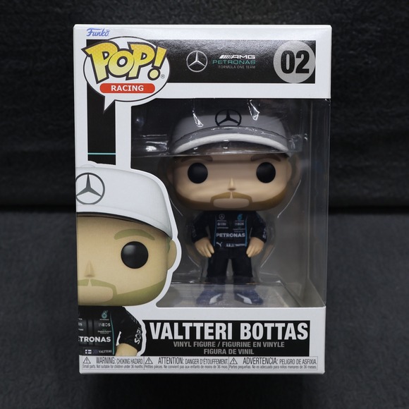 Funko Pop! Racing Valtteri Bottas #02 AMG Petronas Formula One Team Vinyl Figure - Picture 1 of 6